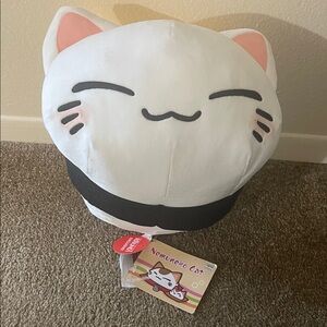 Cat Plush - White and Black